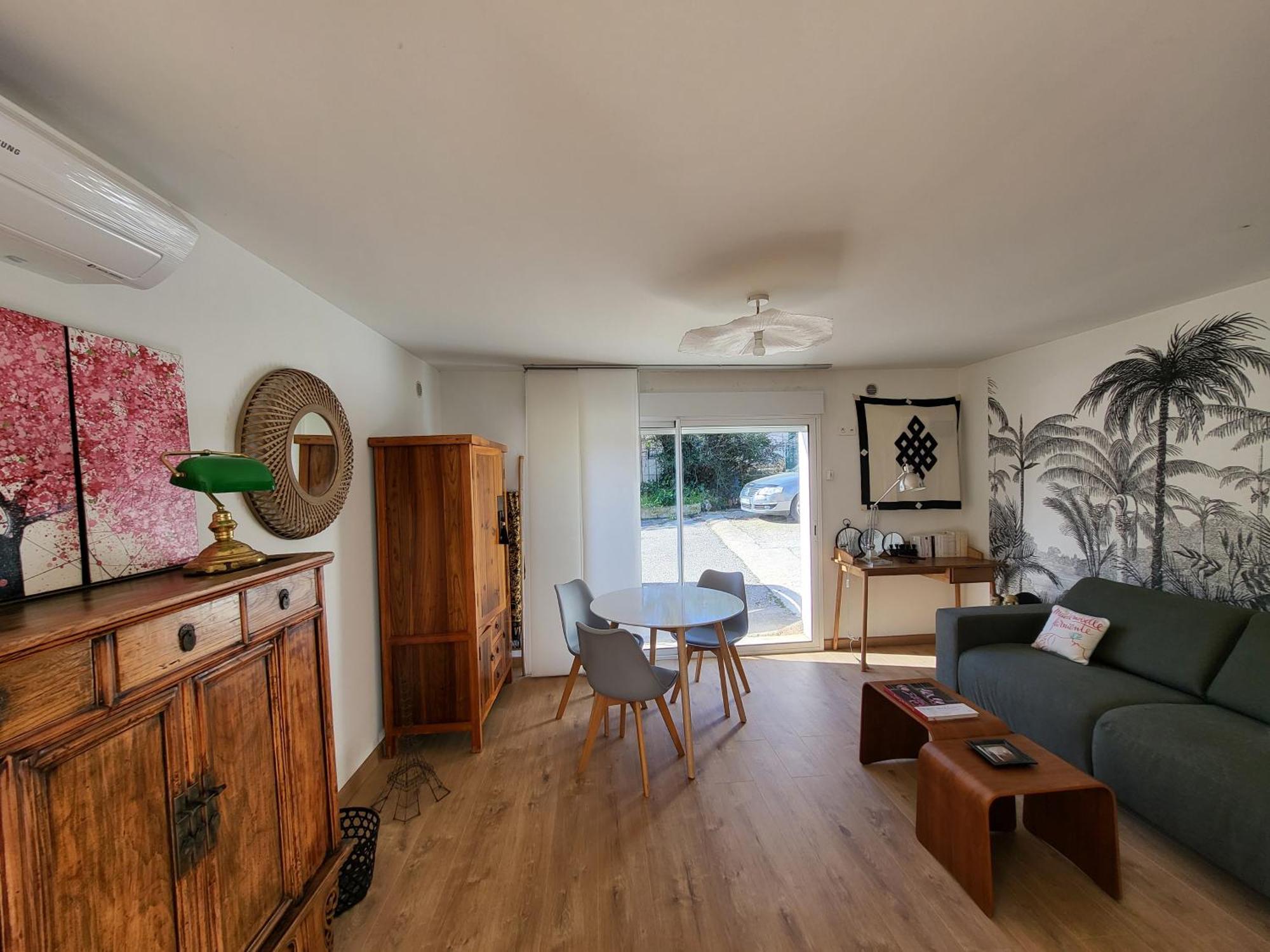 Studio Independant Avec Terrasse A Juan Les Pins Антиб Екстериор снимка